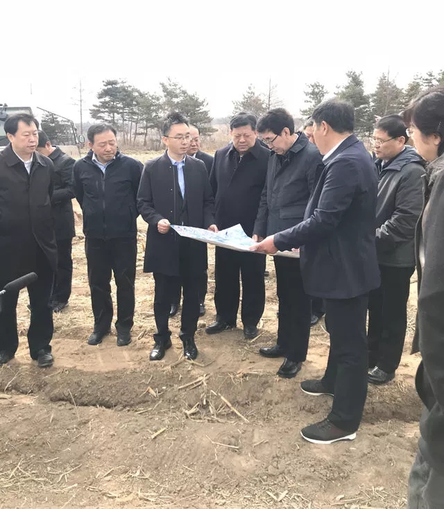 吉林省委書記巴音朝魯蒞臨東旭藍天汪清光伏電站考察指導工作
